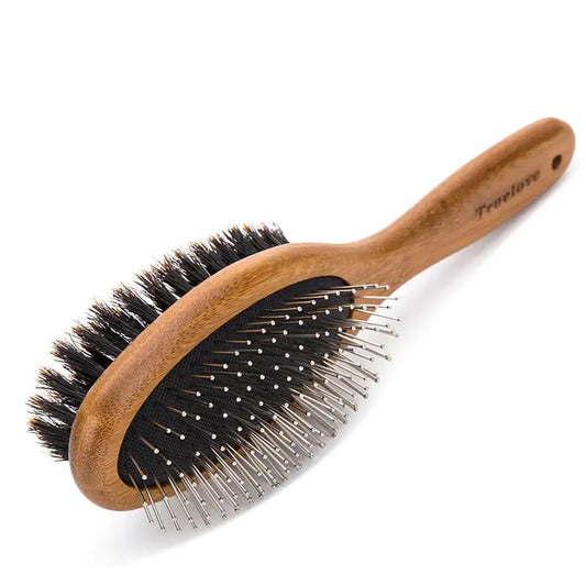 Dual-Sided Dog Grooming Brush